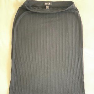 APT9 Ribbed Black Pencil Skirt Size 4